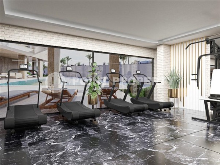 Two bedroom apartment, 77m², in Oba area, Alanya in a residence under construction 350m from the sea-id-1549-photo-13