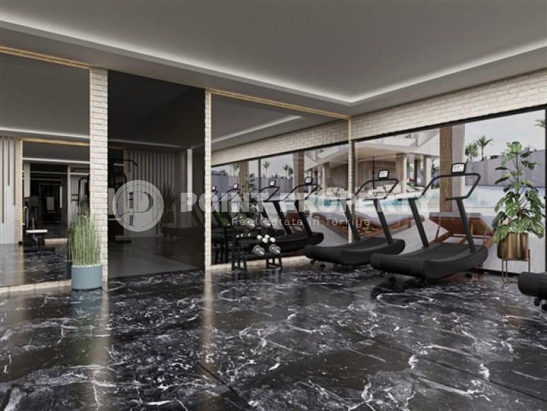 Two bedroom apartment, 77m², in Oba area, Alanya in a residence under construction 350m from the sea-id-1549-photo-16