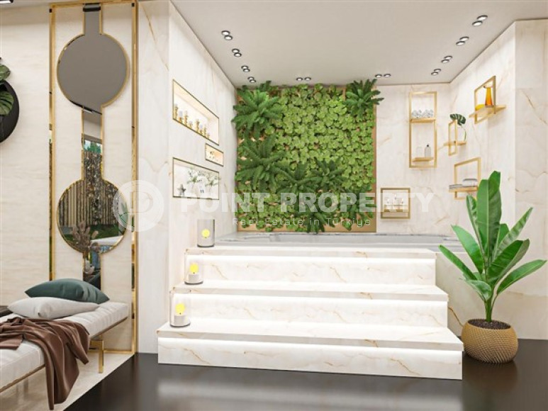 Two bedroom apartment, 77m², in Oba area, Alanya in a residence under construction 350m from the sea-id-1549-photo-19