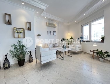 Светлая, просторная квартира в 500 метрах от моря, в центре живописного района Аланьи - Тосмур-id-7042-фото-2