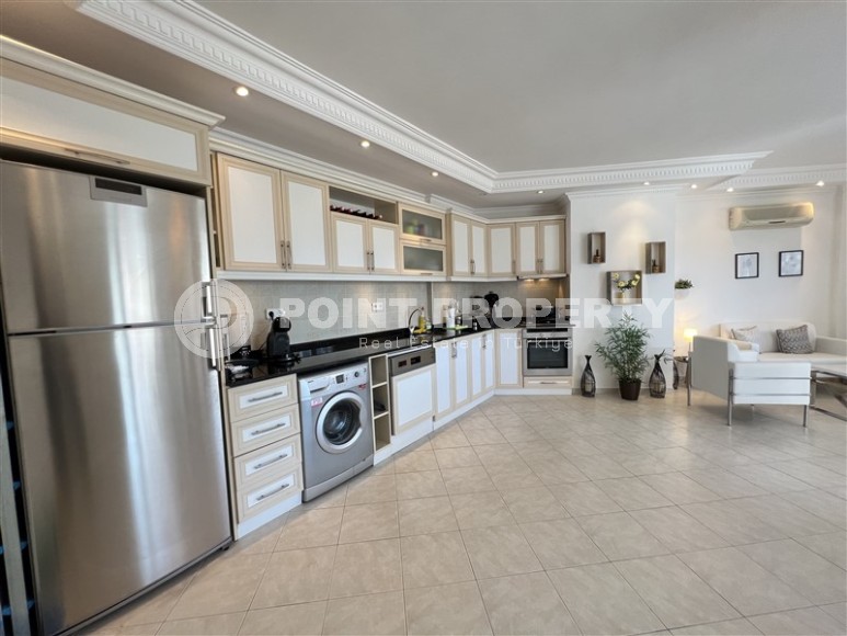 Светлая, просторная квартира в 500 метрах от моря, в центре живописного района Аланьи - Тосмур-id-7042-фото-3