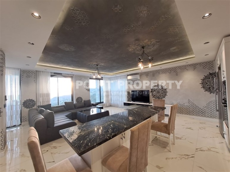 Элитная вилла с дизайнерским ремонтом, собственным садом и инфинити бассейном, в престижном районе Аланьи - Бекташ-id-7043-фото-2
