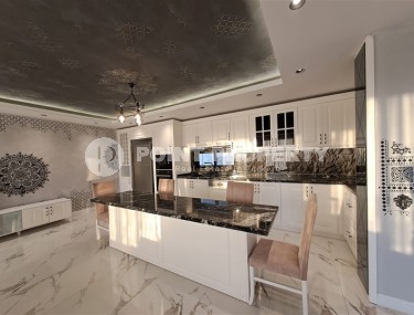 Элитная вилла с дизайнерским ремонтом, собственным садом и инфинити бассейном, в престижном районе Аланьи - Бекташ-id-7043-фото-4