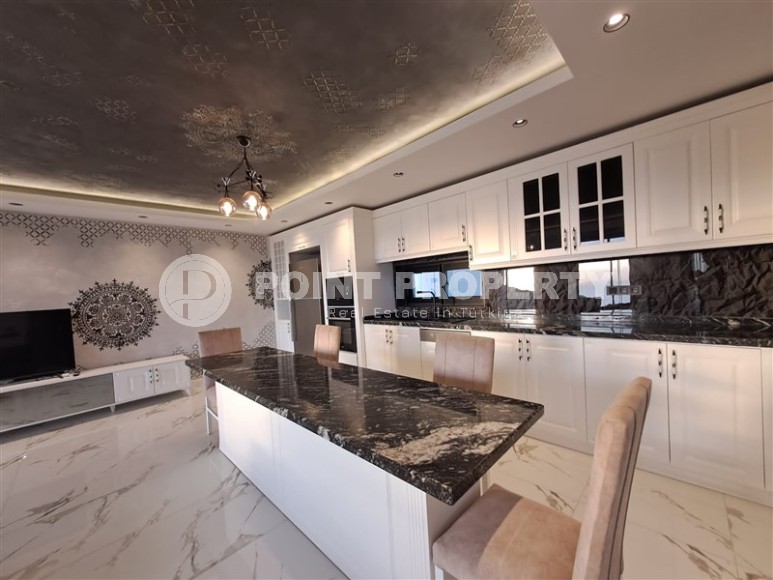 Элитная вилла с дизайнерским ремонтом, собственным садом и инфинити бассейном, в престижном районе Аланьи - Бекташ-id-7043-фото-5
