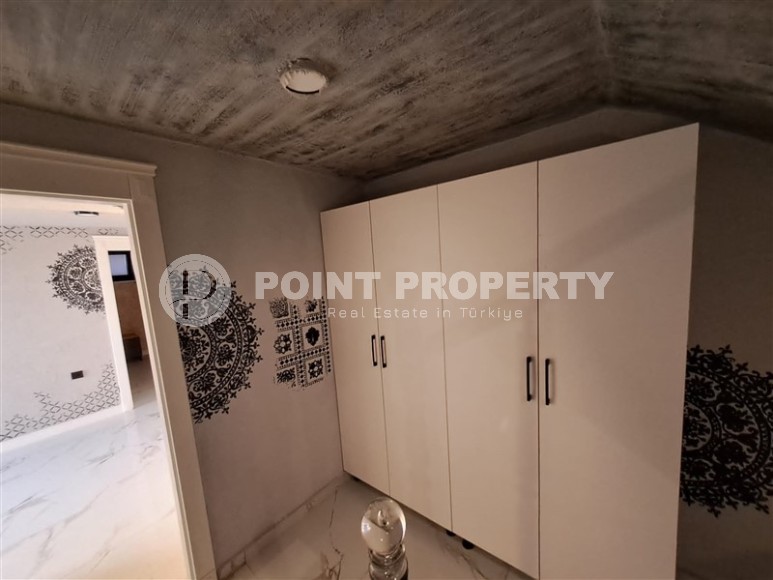 Элитная вилла с дизайнерским ремонтом, собственным садом и инфинити бассейном, в престижном районе Аланьи - Бекташ-id-7043-фото-10