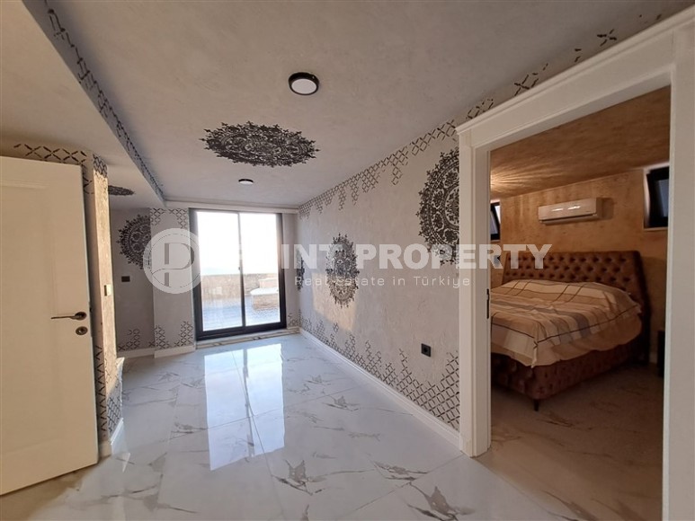 Элитная вилла с дизайнерским ремонтом, собственным садом и инфинити бассейном, в престижном районе Аланьи - Бекташ-id-7043-фото-13