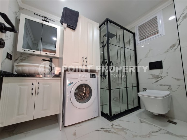 Элитная вилла с дизайнерским ремонтом, собственным садом и инфинити бассейном, в престижном районе Аланьи - Бекташ-id-7043-фото-16