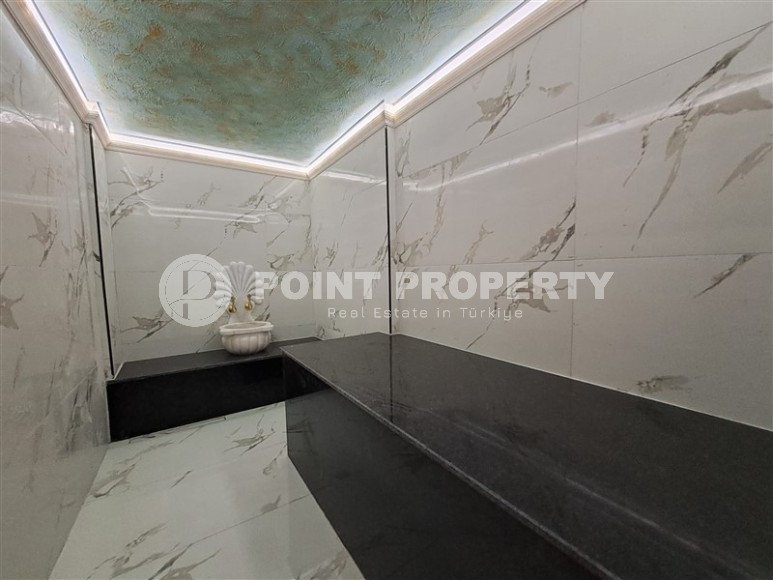 Элитная вилла с дизайнерским ремонтом, собственным садом и инфинити бассейном, в престижном районе Аланьи - Бекташ-id-7043-фото-17