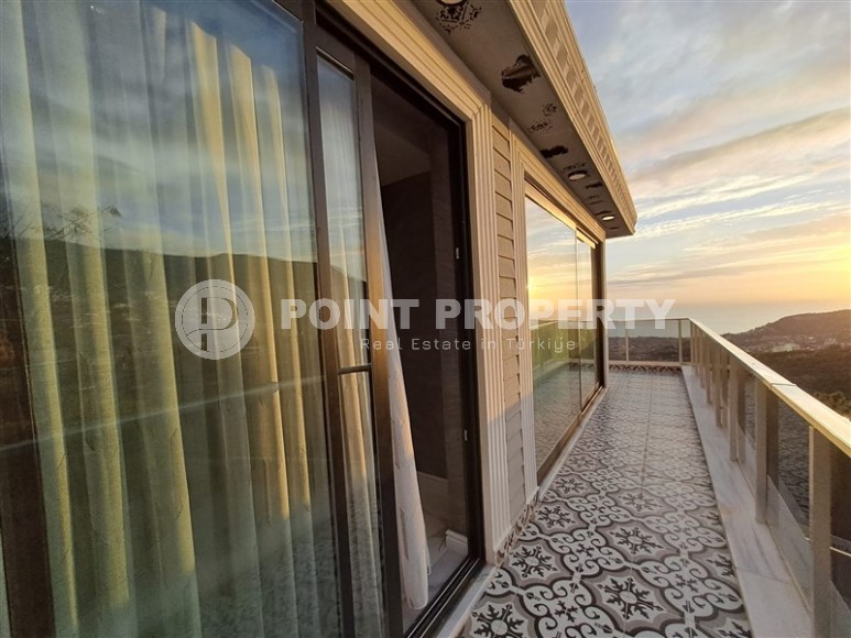Элитная вилла с дизайнерским ремонтом, собственным садом и инфинити бассейном, в престижном районе Аланьи - Бекташ-id-7043-фото-20