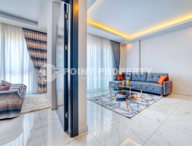 Furnished 1+1 apartment in a new complex in the very center of the European Oba district, 50 m2-id-1075-photo-3