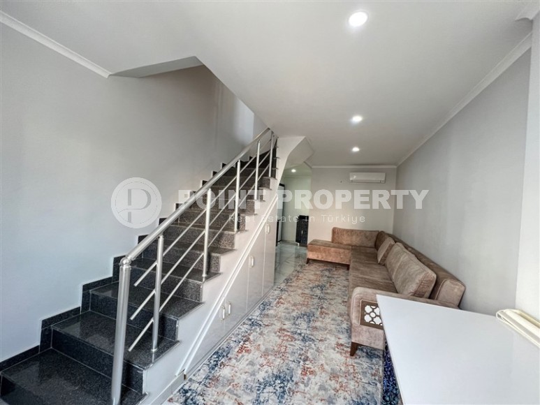 Квартира 3+1 с мебелью и бытовой техникой в 250 метрах от моря, в центре района Махмутлар-id-7049-фото-9