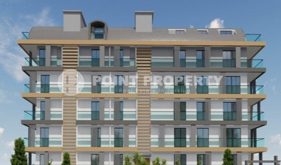 Two-room apartment, 67m², in a residence at the final stage of construction in the center of Alanya, 100m from the sea-id-1550-photo-2