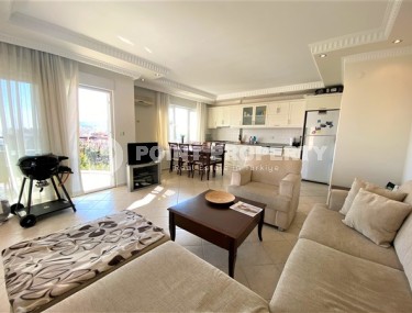 Панорамная двухуровневая квартира с видом на море и горы, на 3-м этаже с мансардой в центре Аланьи-id-7051-фото-2