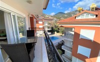 Panoramic duplex apartment with sea and mountain views, on the 3rd floor with attic in the center of Alanya-id-7051-photo-11