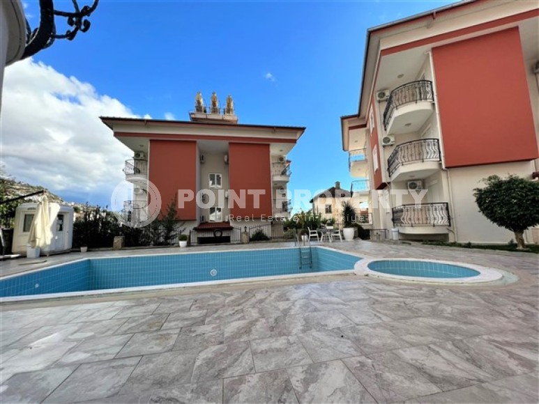 Panoramic duplex apartment with sea and mountain views, on the 3rd floor with attic in the center of Alanya-id-7051-photo-14