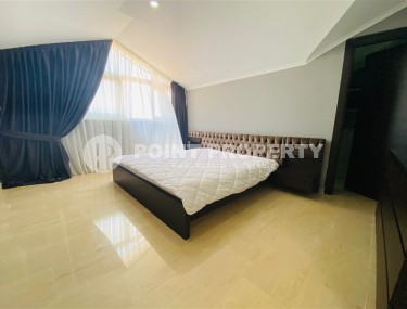 Панорамная квартира с видом на море и горы в резиденции 2011 года постройки, в престижном районе Аланьи - Бекташ-id-7055-фото-5