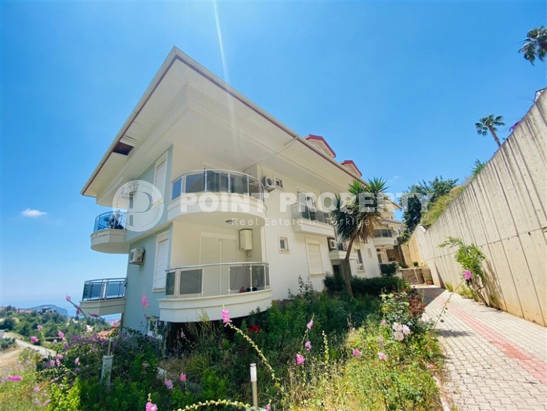 Панорамная квартира с видом на море и горы в резиденции 2011 года постройки, в престижном районе Аланьи - Бекташ-id-7055-фото-20