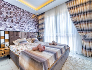 Furnished 1+1 apartment in a new complex in the very center of the European Oba district, 50 m2-id-1075-photo-5