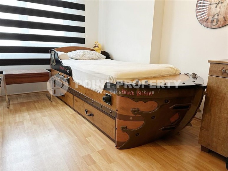 Modern apartment with comfortable furniture and all necessary appliances, one and a half kilometers from the sea, in the center of Alanya-id-7062-photo-7