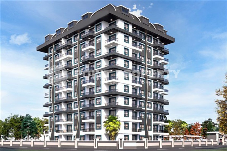 Небольшая квартира на 1-м этаже в жилом комплексе на этапе строительства, в 750 метрах от моря-id-7046-фото-2