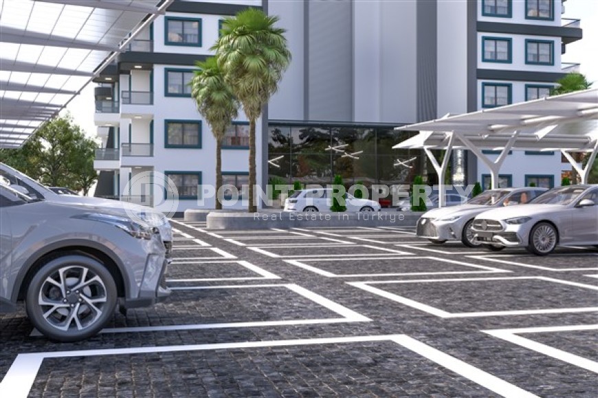 Небольшая квартира на 1-м этаже в жилом комплексе на этапе строительства, в 750 метрах от моря-id-7046-фото-11