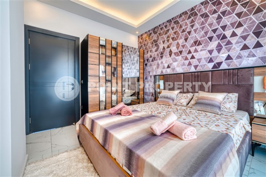 Furnished 1+1 apartment in a new complex in the very center of the European Oba district, 50 m2-id-1075-photo-7