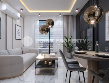 Две новые квартиры в жилом комплексе на финальном этапе строительства, в зеленом, экологически чистом районе Аланьи - Газипаша-id-7068-фото-2