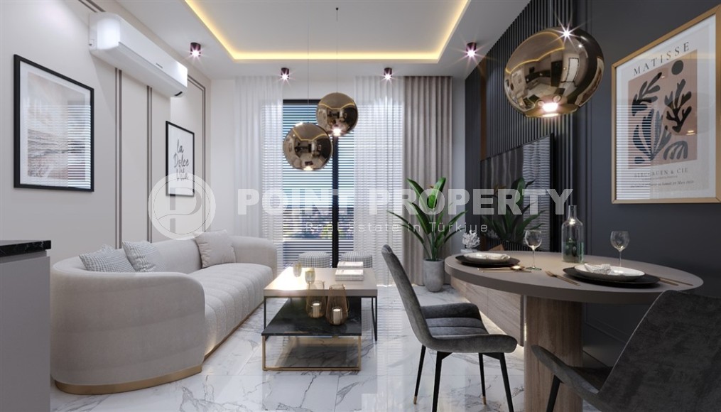 Two new apartments in a residential complex at the final stage of construction, in a green, environmentally friendly area of Alanya - Gazipasa-id-7068-photo-2