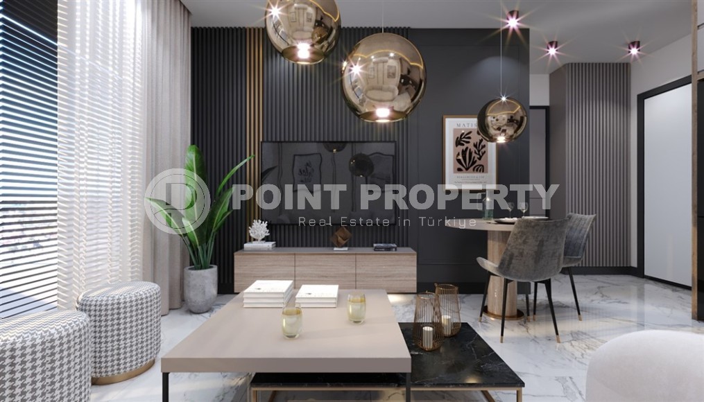 Two new apartments in a residential complex at the final stage of construction, in a green, environmentally friendly area of Alanya - Gazipasa-id-7068-photo-3