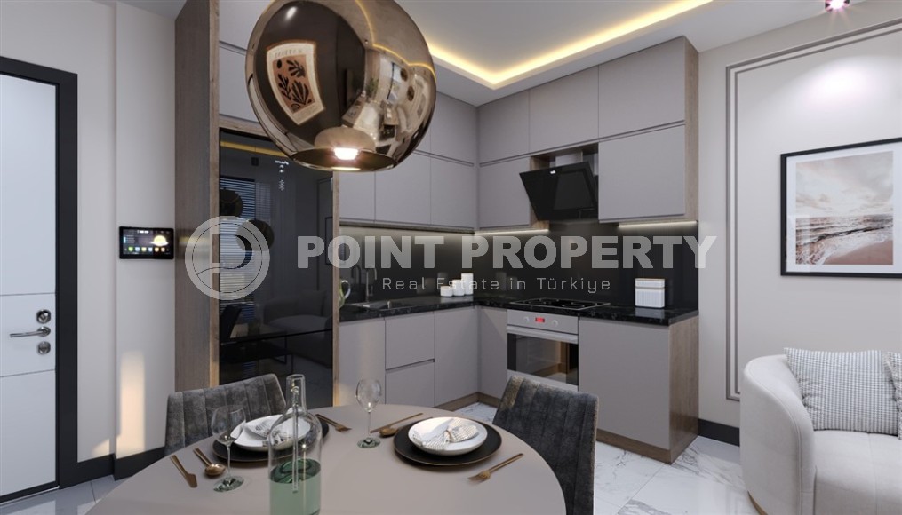 Two new apartments in a residential complex at the final stage of construction, in a green, environmentally friendly area of Alanya - Gazipasa-id-7068-photo-4