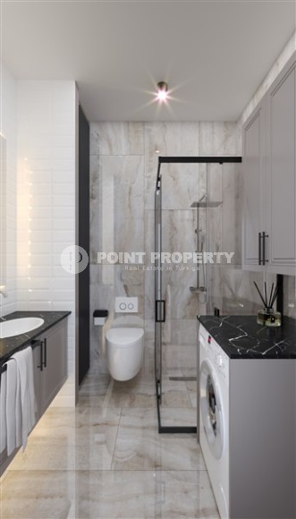 Two new apartments in a residential complex at the final stage of construction, in a green, environmentally friendly area of Alanya - Gazipasa-id-7068-photo-6