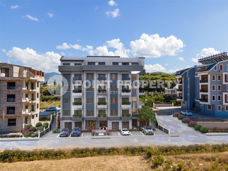 Two new apartments in a residential complex at the final stage of construction, in a green, environmentally friendly area of Alanya - Gazipasa-id-7068-photo-14