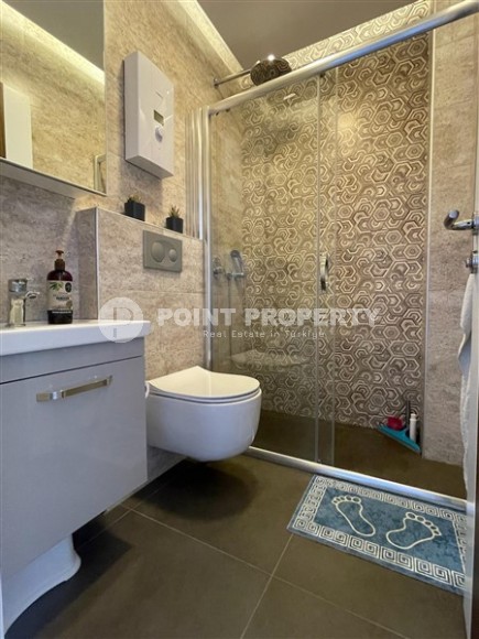 Modern apartment with high-quality renovation two kilometers from the sea, in a prestigious area of Alanya - Upper Oba-id-7069-photo-8