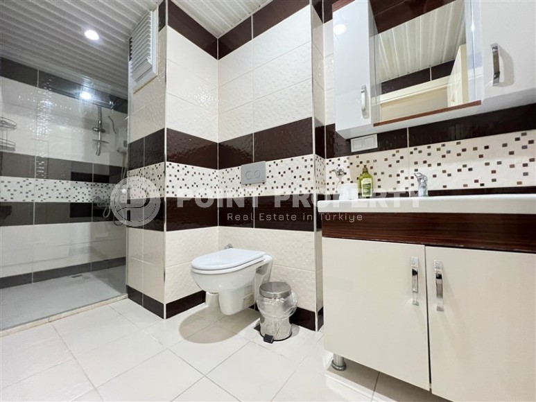 Comfortable 2+1 apartment, on an area of 100 m2, in a comfortable residential complex, in a quiet area of Alanya - Cikcilli-id-7072-photo-9