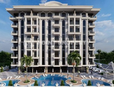 Недорогая квартира в жилом комплексе на завершающем этапе строительства, в перспективном районе Аланьи - Авсаллар-id-7074-фото-3