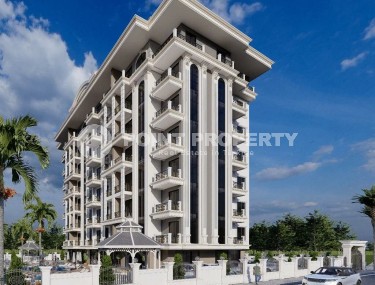 Недорогая квартира в жилом комплексе на завершающем этапе строительства, в перспективном районе Аланьи - Авсаллар-id-7074-фото-4