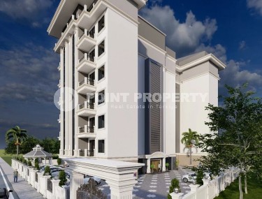 Недорогая квартира в жилом комплексе на завершающем этапе строительства, в перспективном районе Аланьи - Авсаллар-id-7074-фото-5