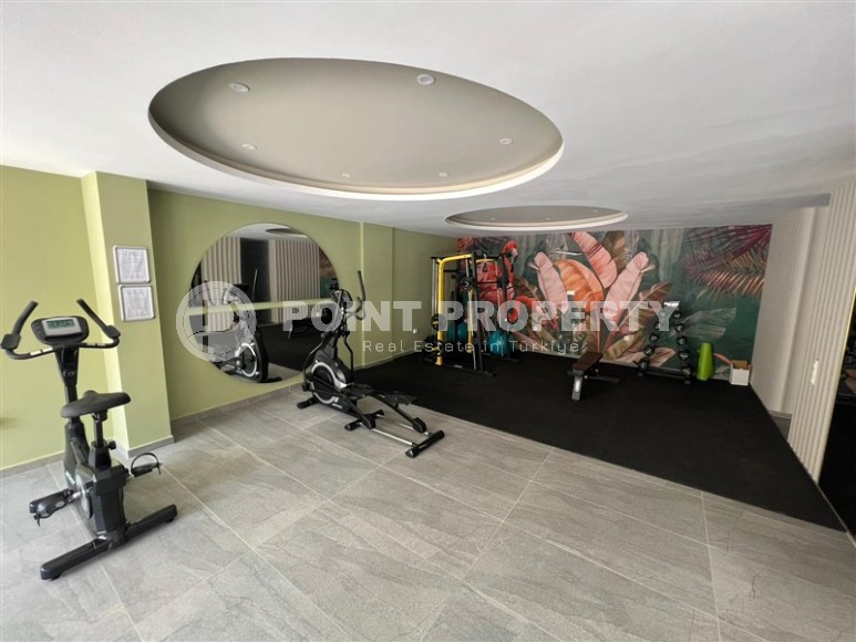 Новая квартира с качественной чистовой отделкой в 500 метрах от моря, в центре престижного района Аланьи - Кестель-id-7076-фото-10