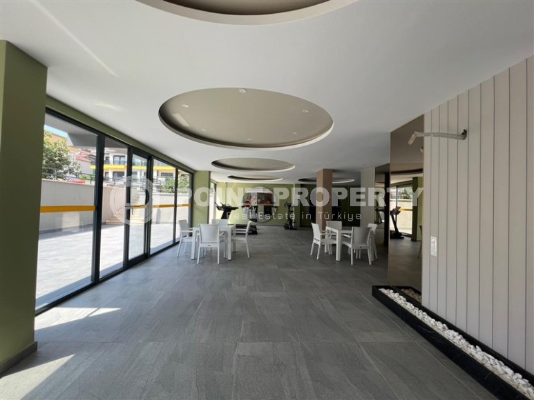 Новая квартира с качественной чистовой отделкой в 500 метрах от моря, в центре престижного района Аланьи - Кестель-id-7076-фото-11