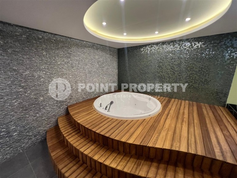 Новая квартира с качественной чистовой отделкой в 500 метрах от моря, в центре престижного района Аланьи - Кестель-id-7076-фото-15