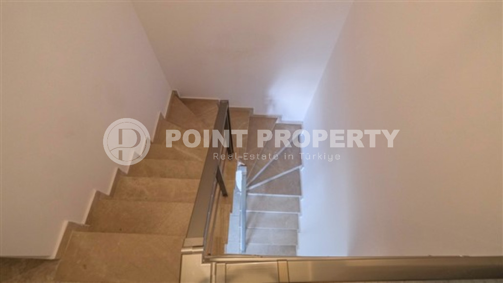 Six-room penthouse, 240m² with mountain views in a complex with swimming pool in Cikcilli, Alanya-id-1552-photo-24