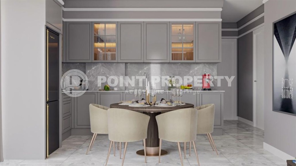 Доступная по цене квартира в строящемся жилом комплексе в двух километрах от моря, в инвестиционно привлекательном районе Аланьи - Авсаллар-id-7078-фото-3