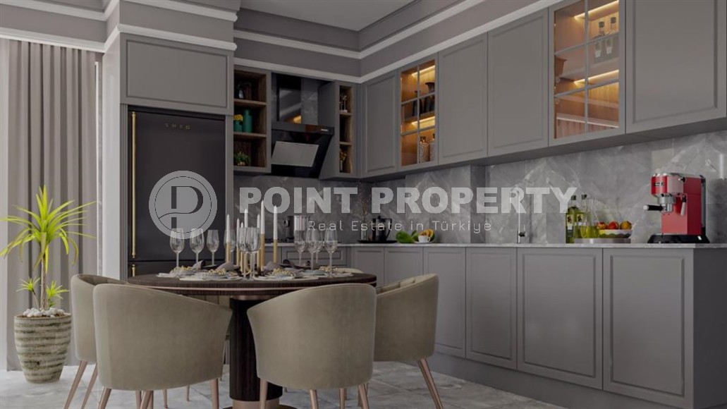 Доступная по цене квартира в строящемся жилом комплексе в двух километрах от моря, в инвестиционно привлекательном районе Аланьи - Авсаллар-id-7078-фото-4