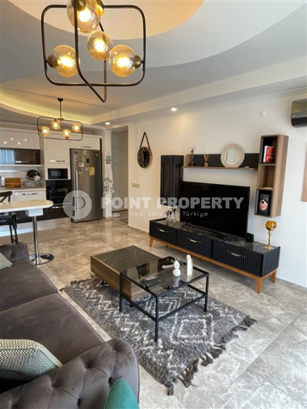 One-bedroom apartment, 65m², with mountain views in a premium complex in Cikcilli, Alanya-id-1553-photo-4