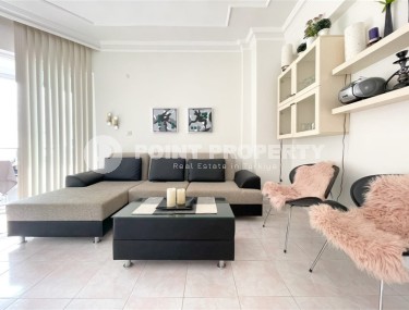 Bright, cozy apartment with a spacious glazed balcony, 30 meters from the beach, in the center of Mahmutlar-id-7083-photo-4