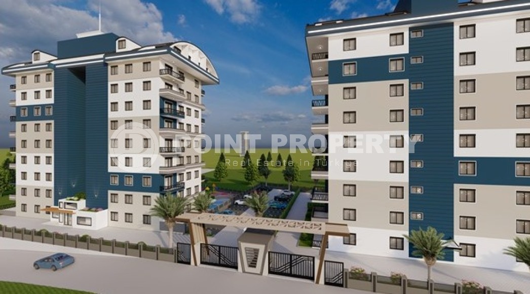 Квартира 1+1 в жилом комплексе на завершающем этапе строительства, в перспективном районе Аланьи - Паяллар-id-7084-фото-4