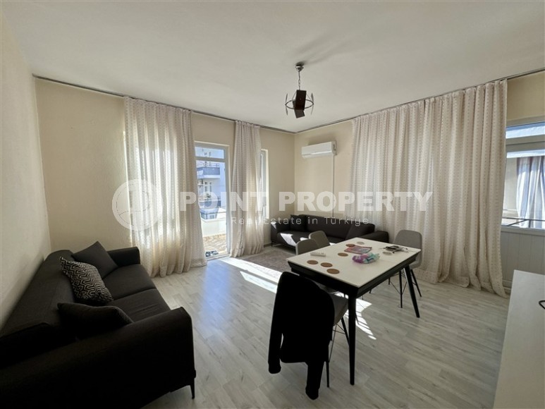 Меблированная квартира 2+1 в 200 метрах от знаменитого пляжа Клеопатры, в центре Аланьи-id-7087-фото-2