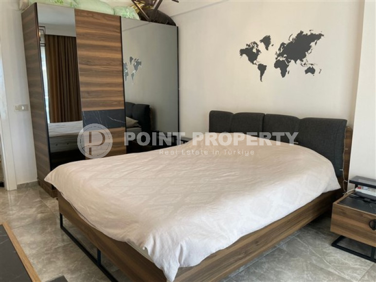 One-bedroom apartment, 65m², with mountain views in a premium complex in Cikcilli, Alanya-id-1553-photo-11