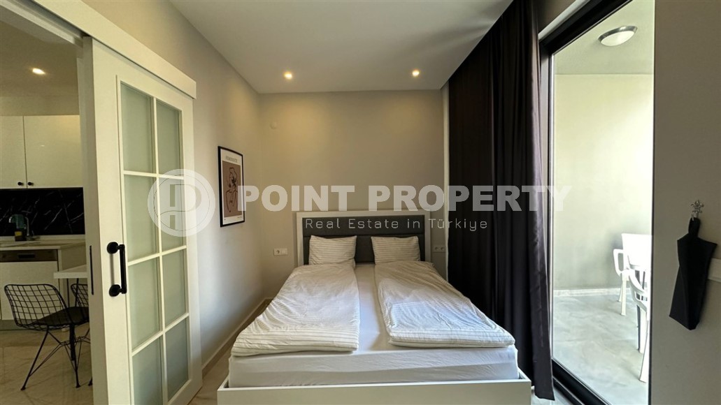 Компактная квартира с современным дизайном на 2-м этаже, в 450 метрах от пляжа Клеопатры-id-7088-фото-3