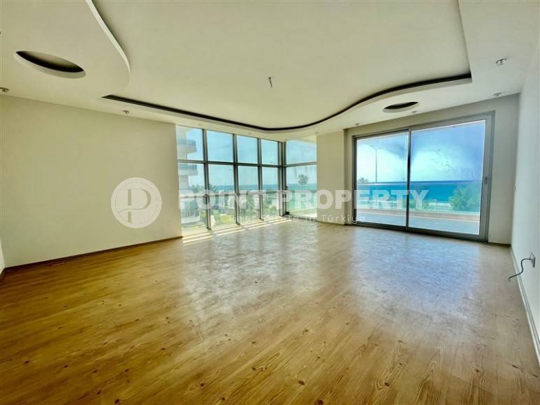 Линейная квартира 3+1 с роскошным панорамным видом на море, в центре престижного района Аланьи - Кестель-id-7091-фото-2